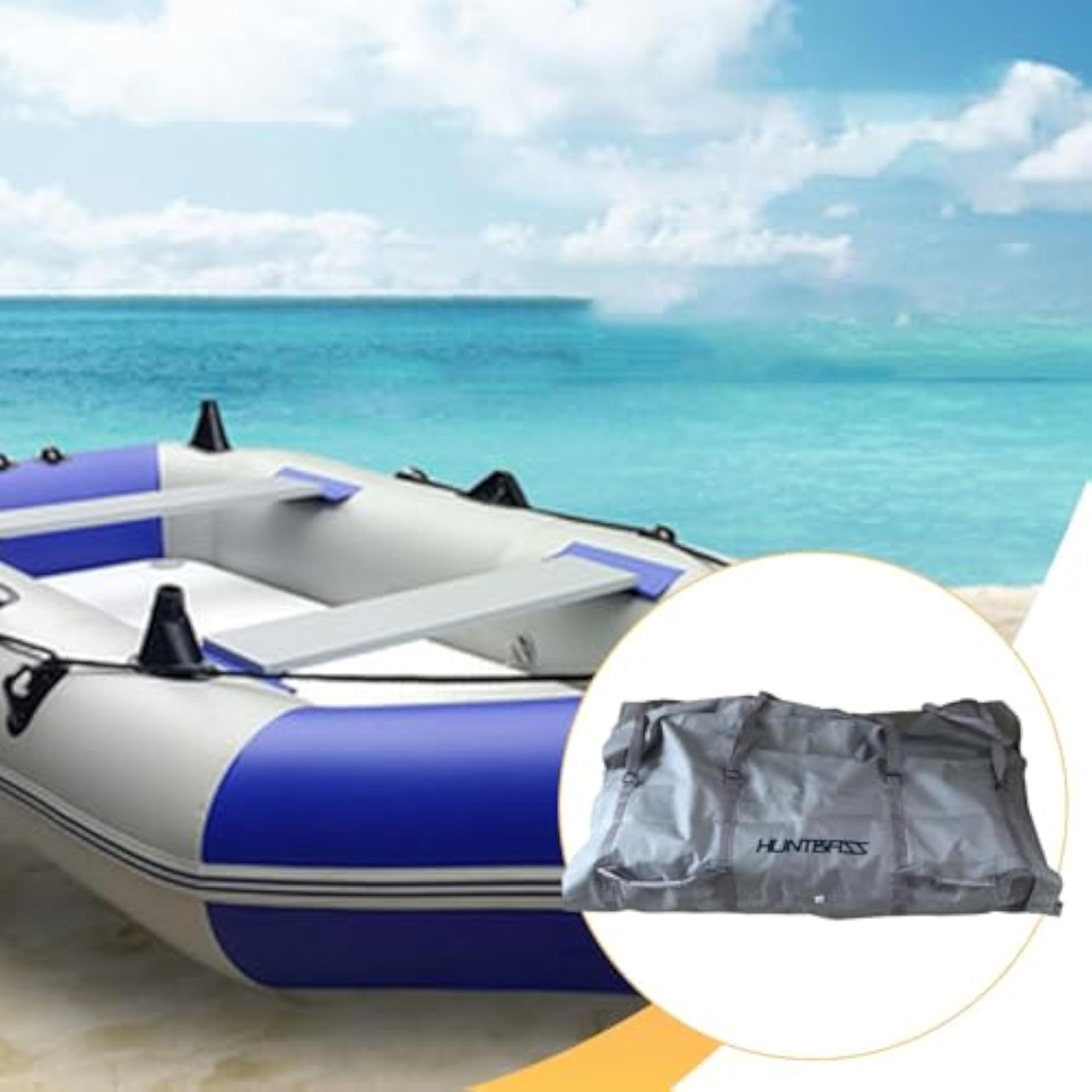 Foldable Inflatable Boat Bag for Kayaking & Canoeing